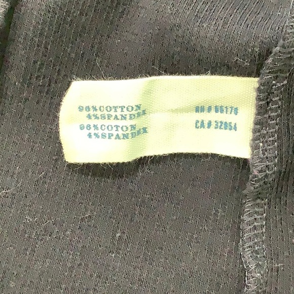 Anthropologie Leifsdottir tied ribbons thru eyelets navy tank top size Small EUC - Picture 11 of 12